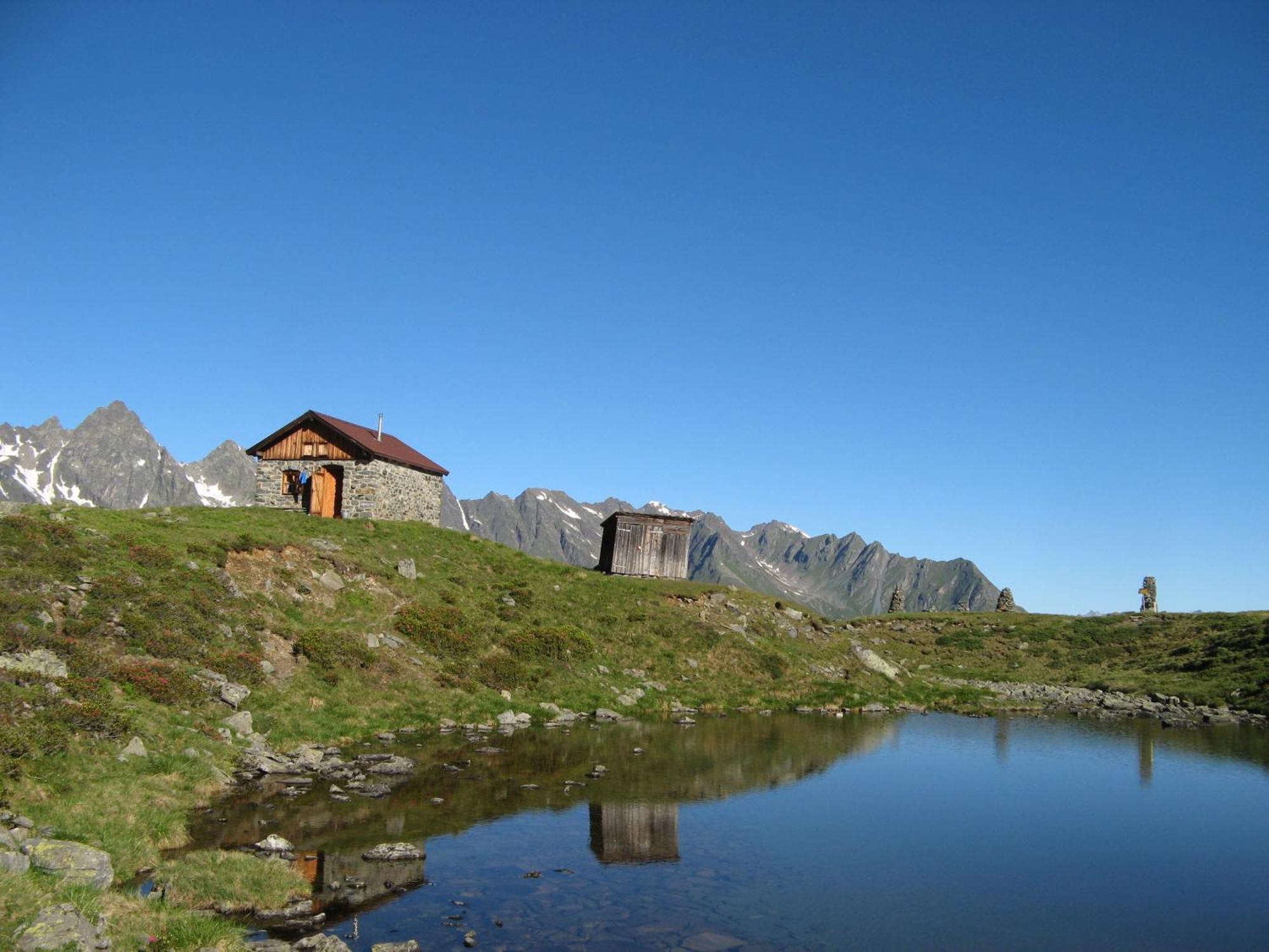 Gletscherchalet Sankt Leonhard im Pitztal Bagian luar foto