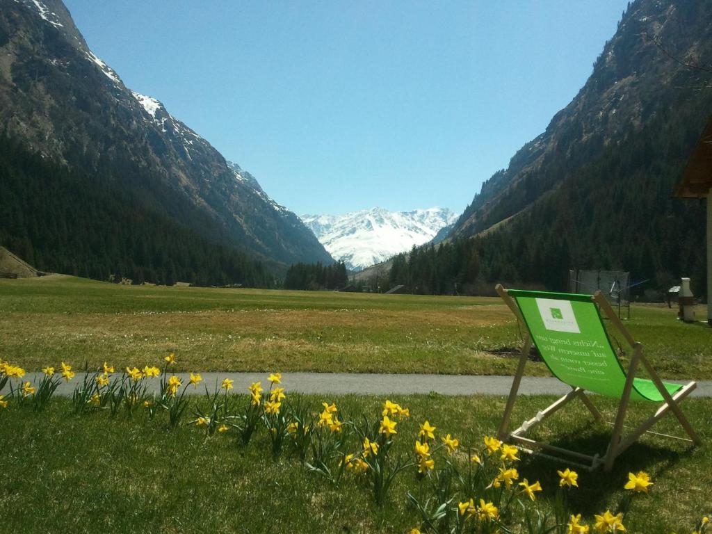 Gletscherchalet Sankt Leonhard im Pitztal Bagian luar foto