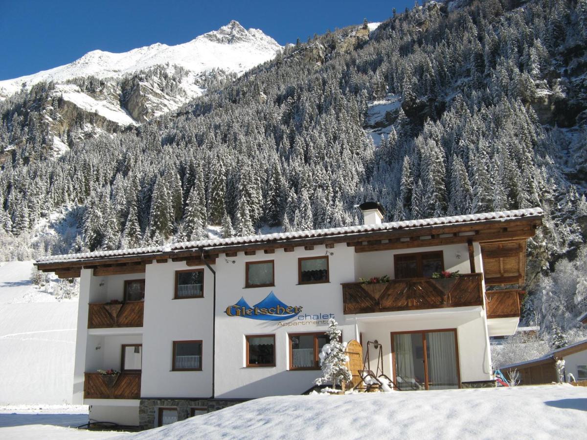 Gletscherchalet Sankt Leonhard im Pitztal Bagian luar foto